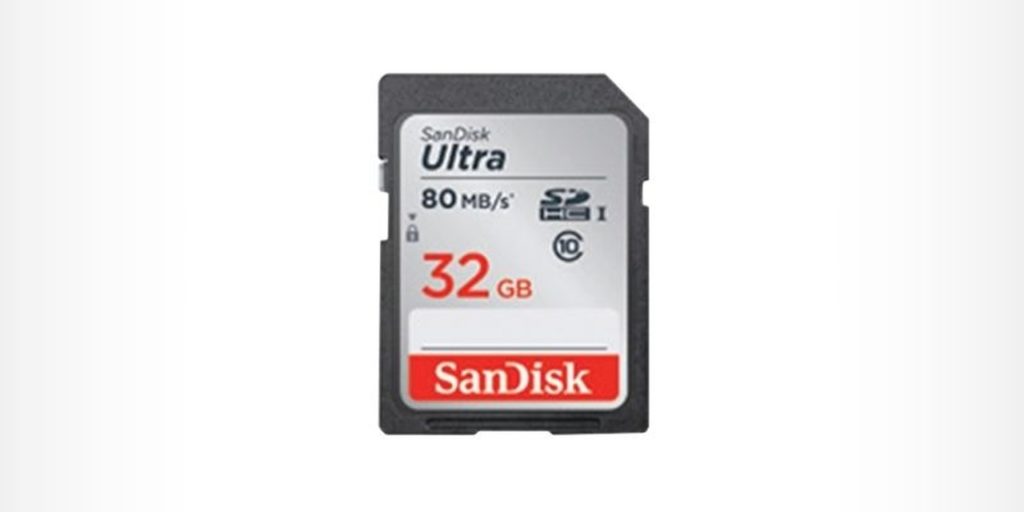 Cartão de Memória 32GB 80mb/s - SanDisk 