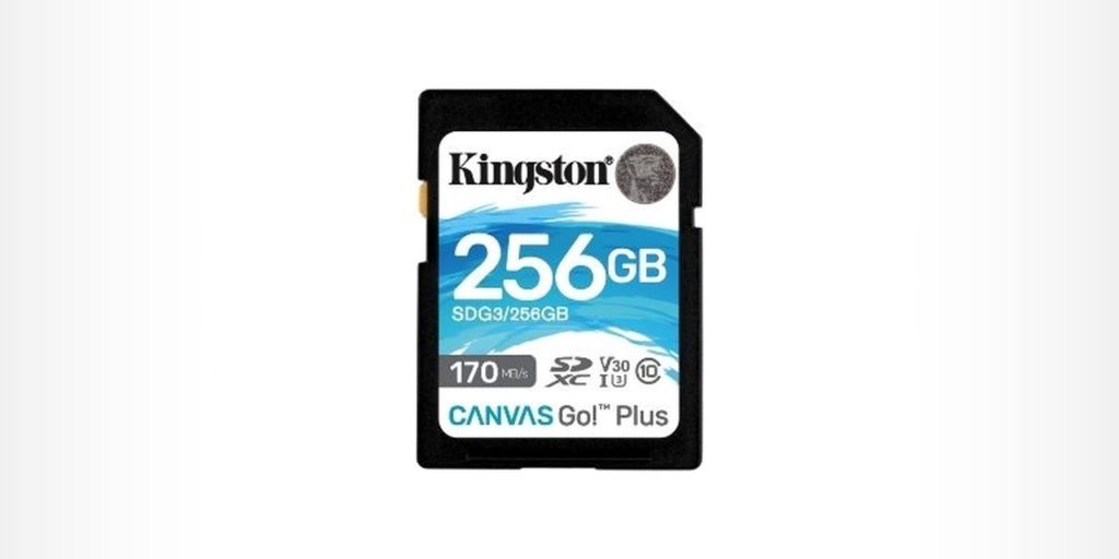Cartão de Memória 256GB - Kingston