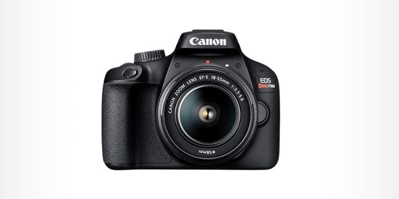 câmera Canon t100 