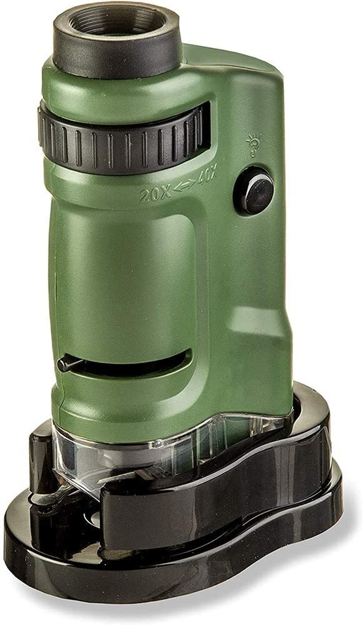 Microscópio de Bolso MicroBrite com LED -   Carson Brasil