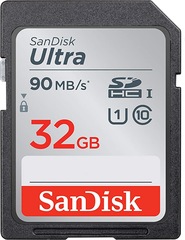 Cartão de memória 32GB 90 MB/s -  SanDisk 