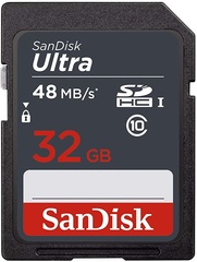 Cartão de Memória 32GB 48mb/s - SanDisk 