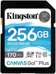  Cartão de Memória 256GB - Kingston